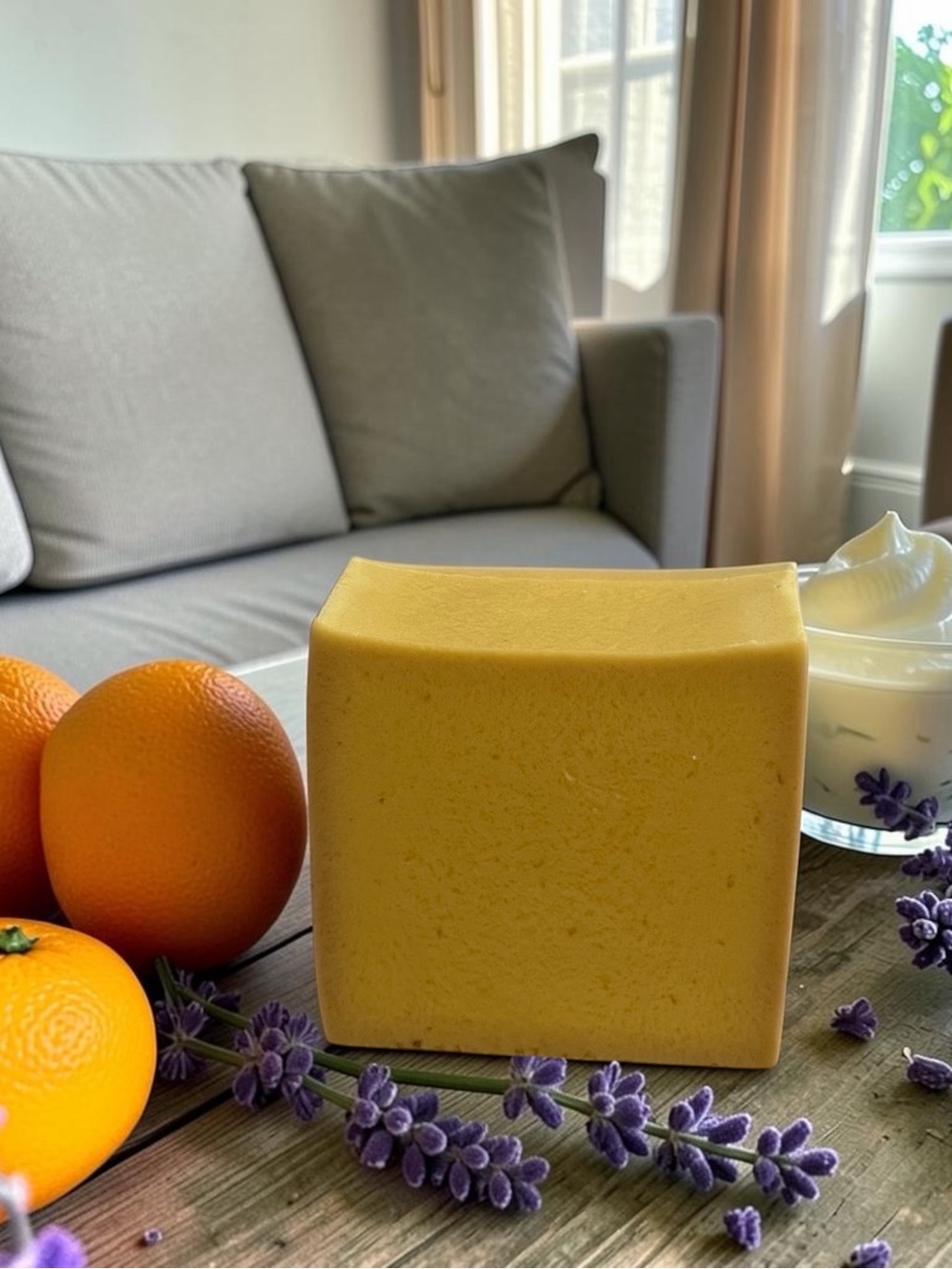 Oatmeal Shea Butter Blend Soap Moon milk Glow Orchid & Vine Luxurious Soap